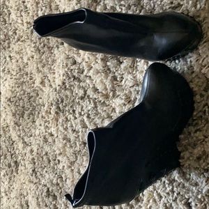 Bebe Wedge Ankle boots!